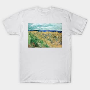 Vincent van Gogh Wheatfield with Cornflowers T-Shirt